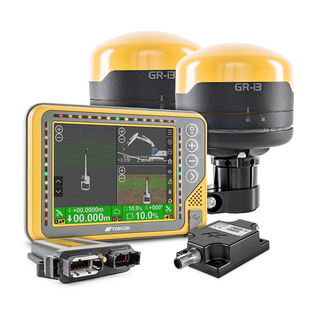 Topcon X53 and GRi3 Machine Control System from JB Survey Limited